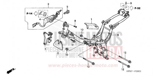 FRAME BODY ANF1257 de 2007